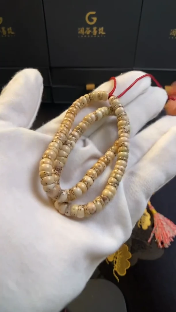 手串星月菩提6带月嘟嘟肉大肠