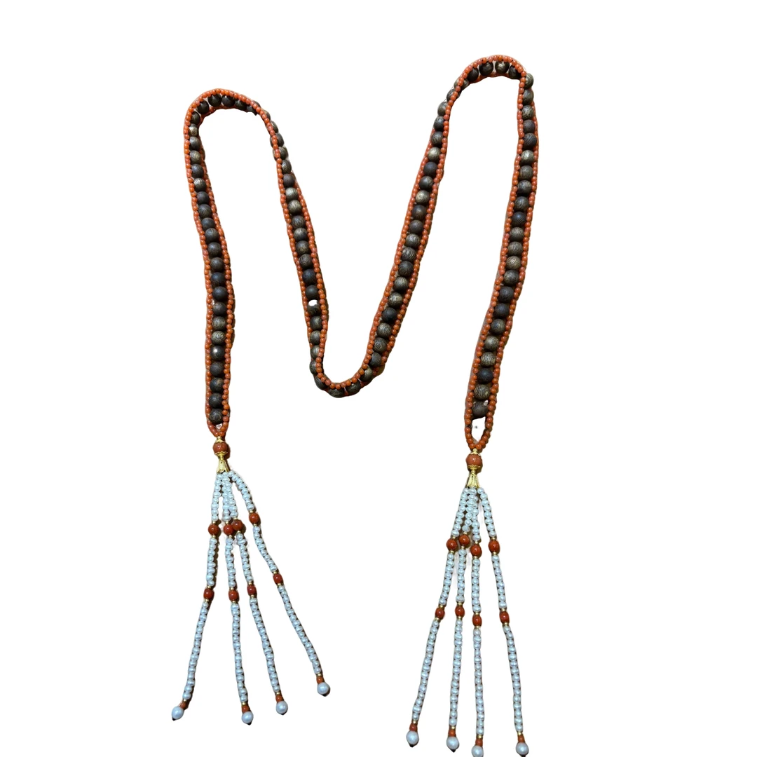 【韶华】奇楠沉香0.8南红珍珠多功能项链XLYSBP2410021