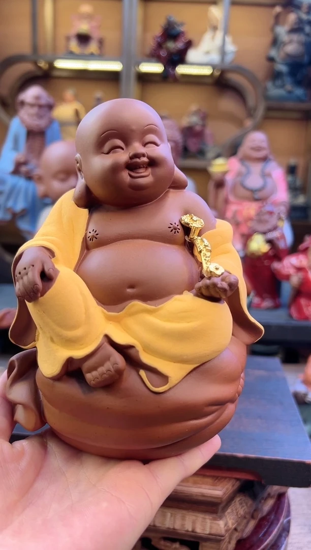 紫砂茶宠器闵紫砂茶宠摆件