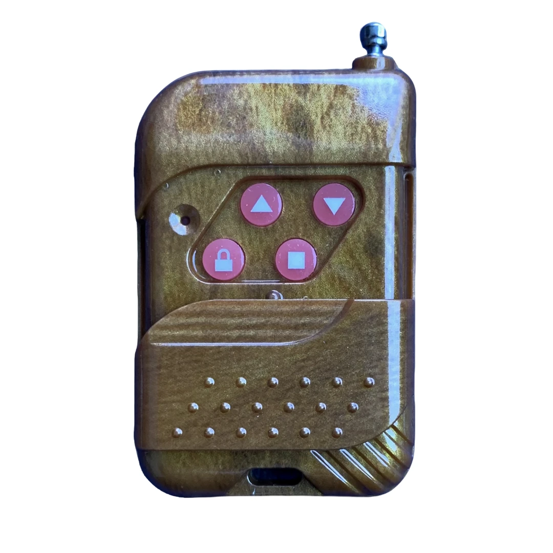 【锦甄专选】桃花木 电动门卷帘门车库门遥控开关频率433/315为主