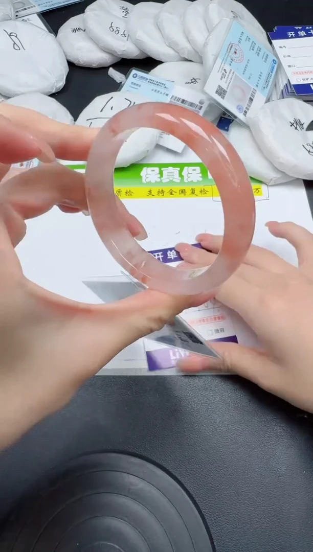 未镶嵌手镯石英质玉085-5354