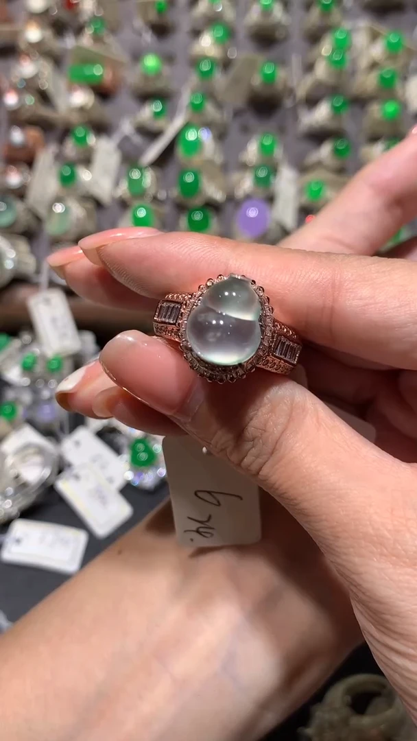 定制翡翠未镶嵌翡翠戒面
