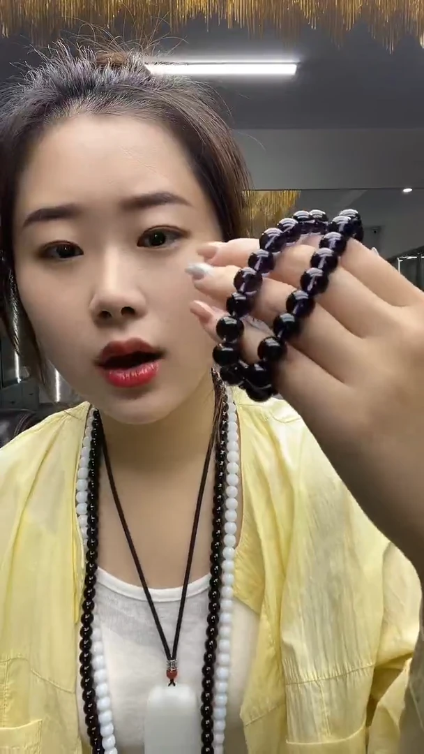 圆形卡10紫水晶手串多样性发货一