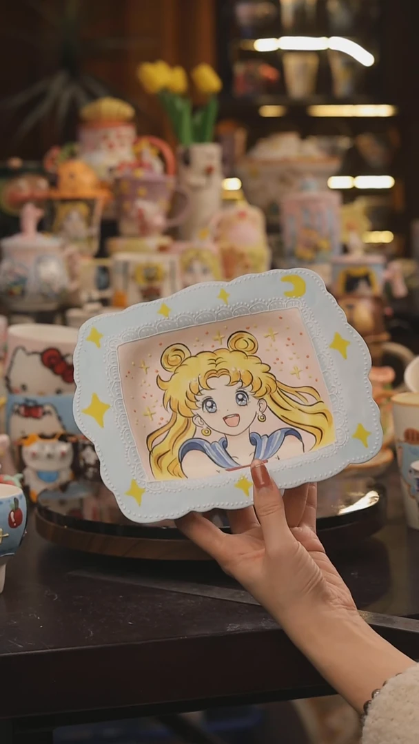 景德镇釉下彩绘设计师款式陶瓷