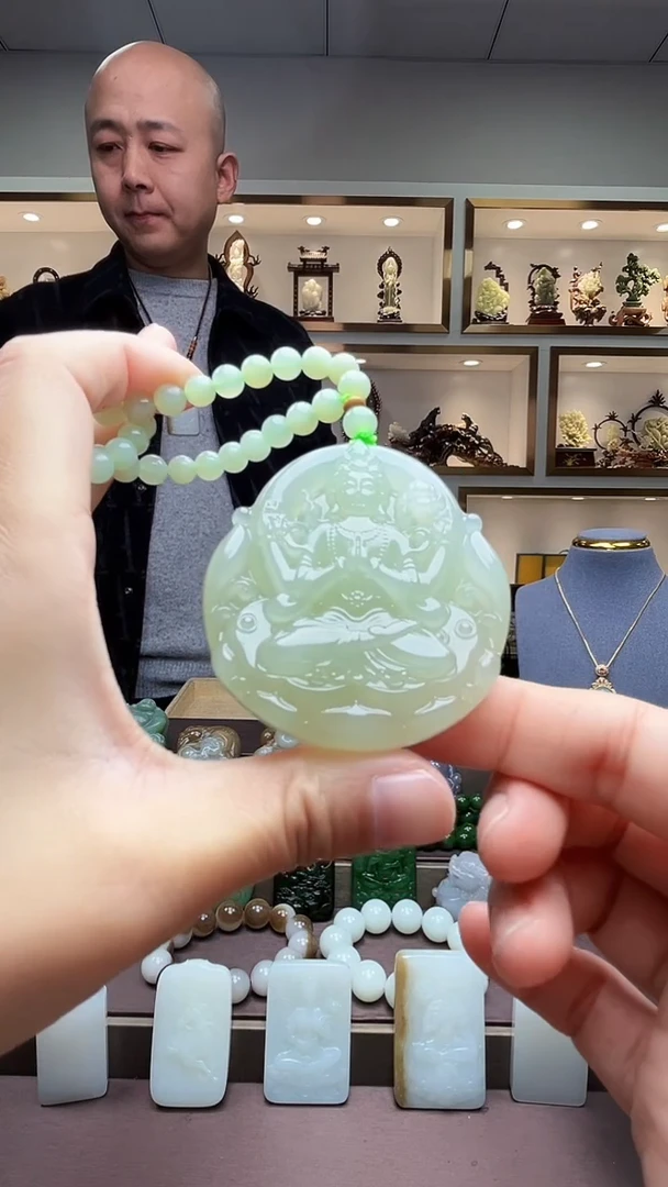 【闪购商品】和田玉颈饰未镶嵌苏