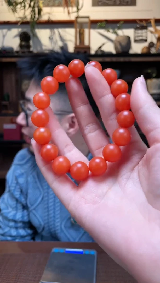 【闪购商品】南红玛瑙手串未镶嵌保山南红手串JYD