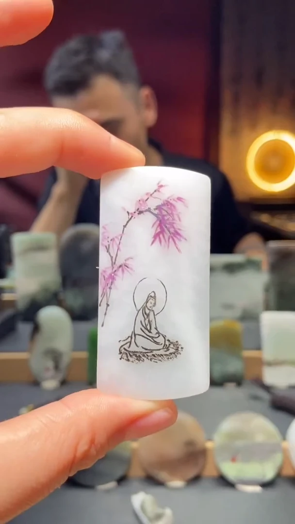 独山玉未镶嵌颈饰yc