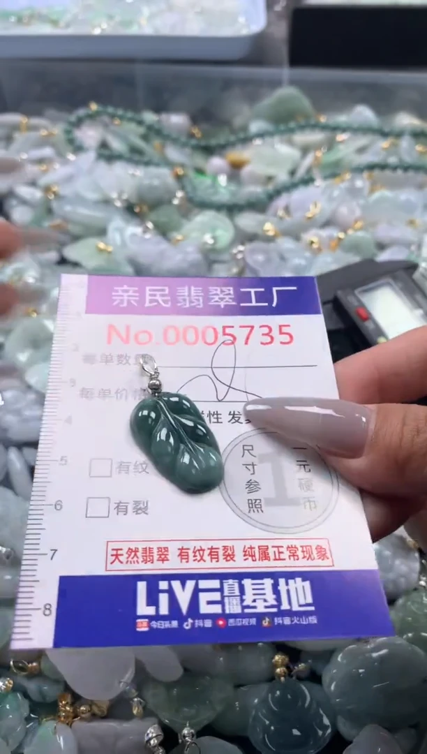 颈饰未镶嵌翡翠5735