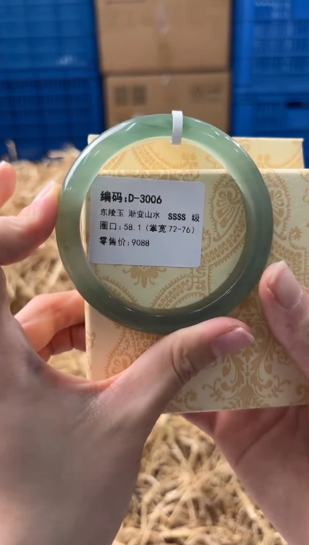 未镶嵌手镯石英质玉D-3006