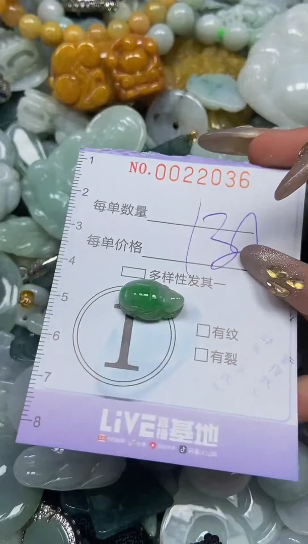 【闪购商品】翡翠颈饰未镶嵌闪购0022036