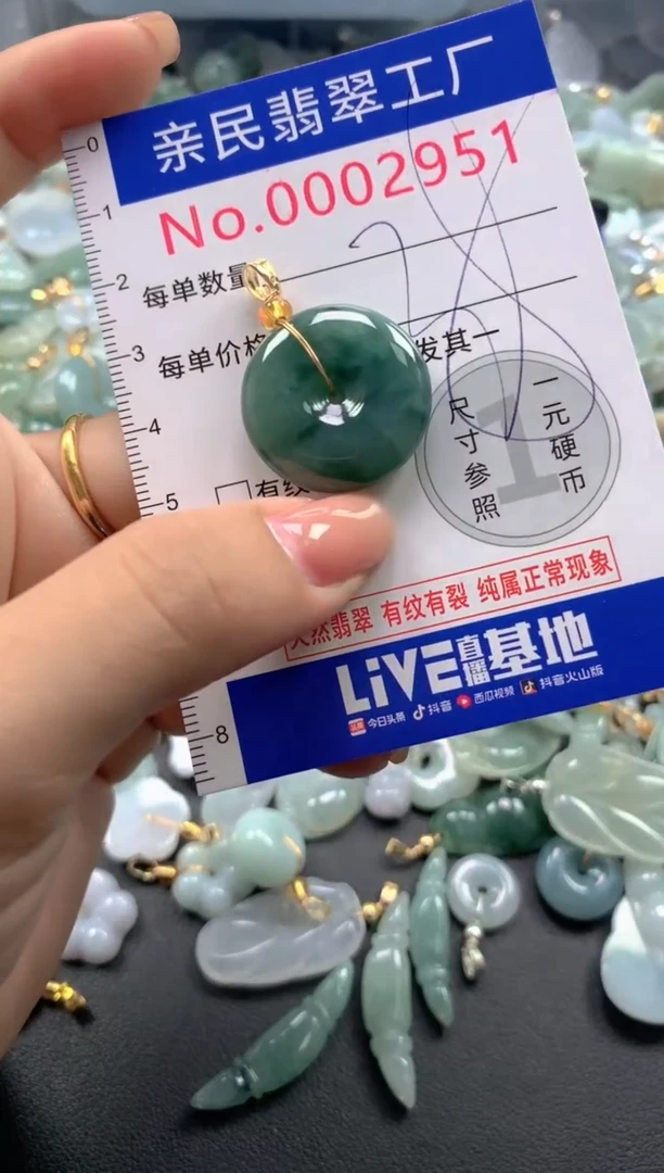 颈饰未镶嵌翡翠2951