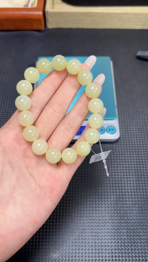 未镶嵌手串和田玉卡12