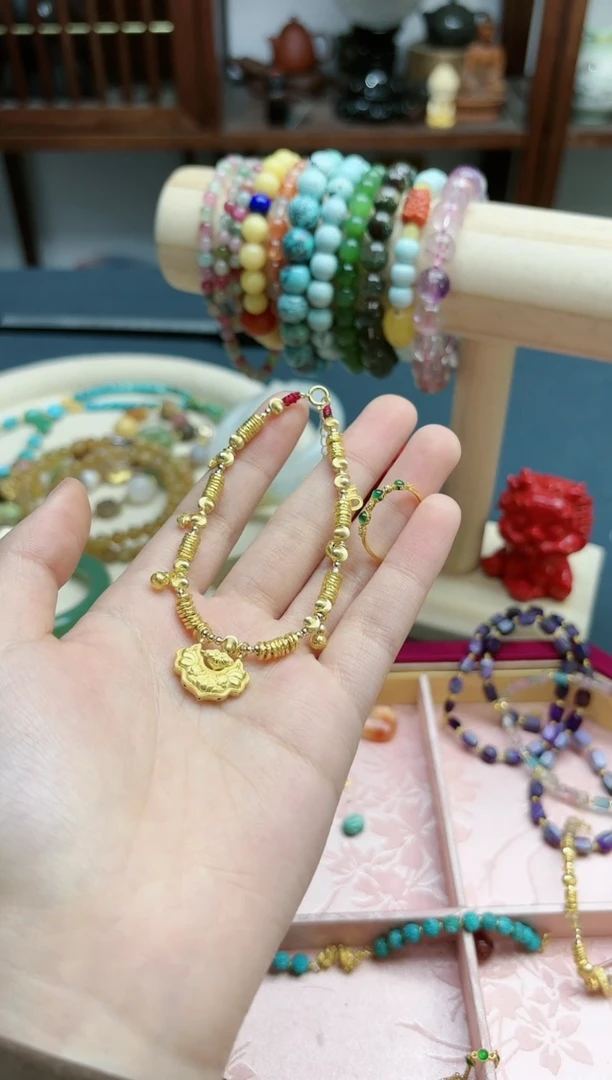 【闪购商品】18K金手链18k金盘缠手链*1 ZX