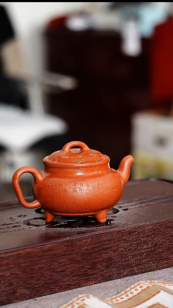 茶壶紫砂宜兴柴烧紫砂壶