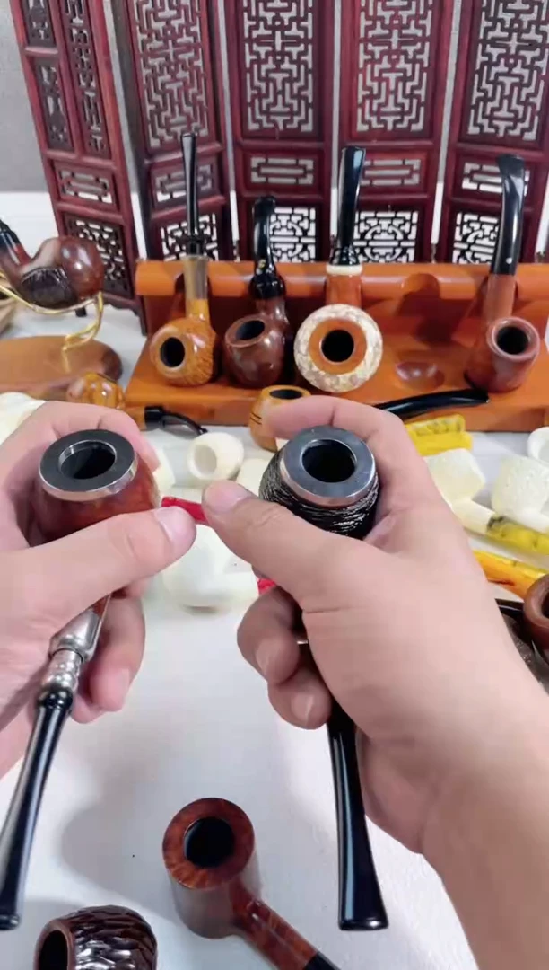 石楠木纯手工意大利石楠木烟斗/266