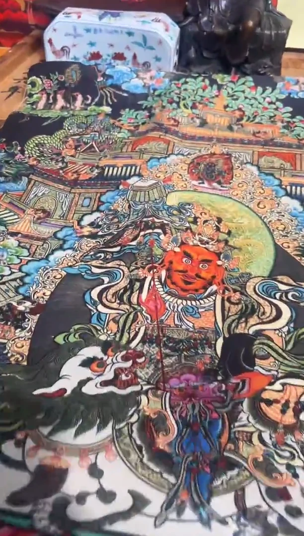 卷轴画卷轴画奥奥的唐卡