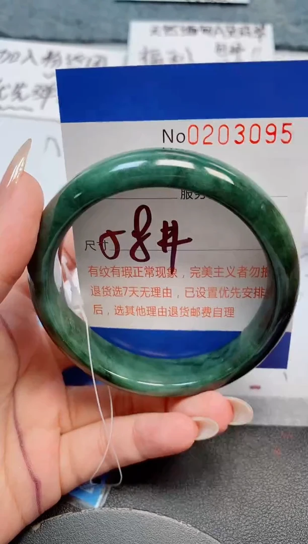 未镶嵌手镯翡翠天然缅甸翡翠203095