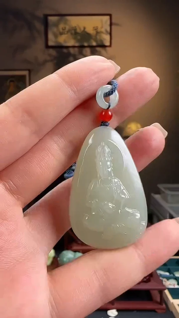 【闪购商品】和田玉吊坠未镶嵌j3115