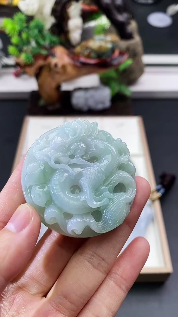 颈饰未镶嵌翡翠天然缅甸A货翡翠