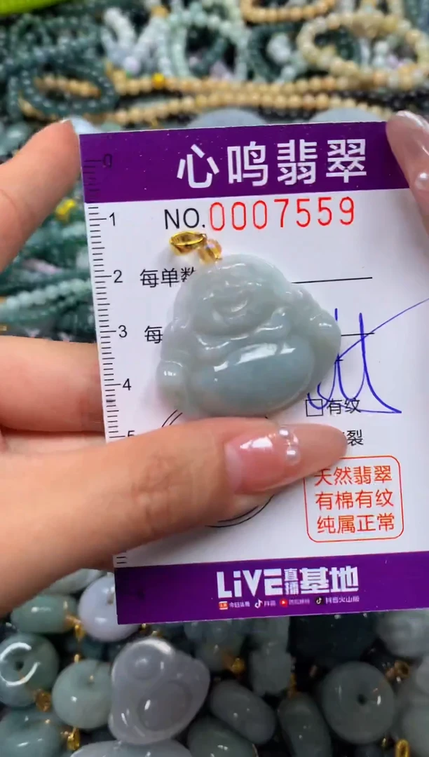 颈饰未镶嵌翡翠闪购007559