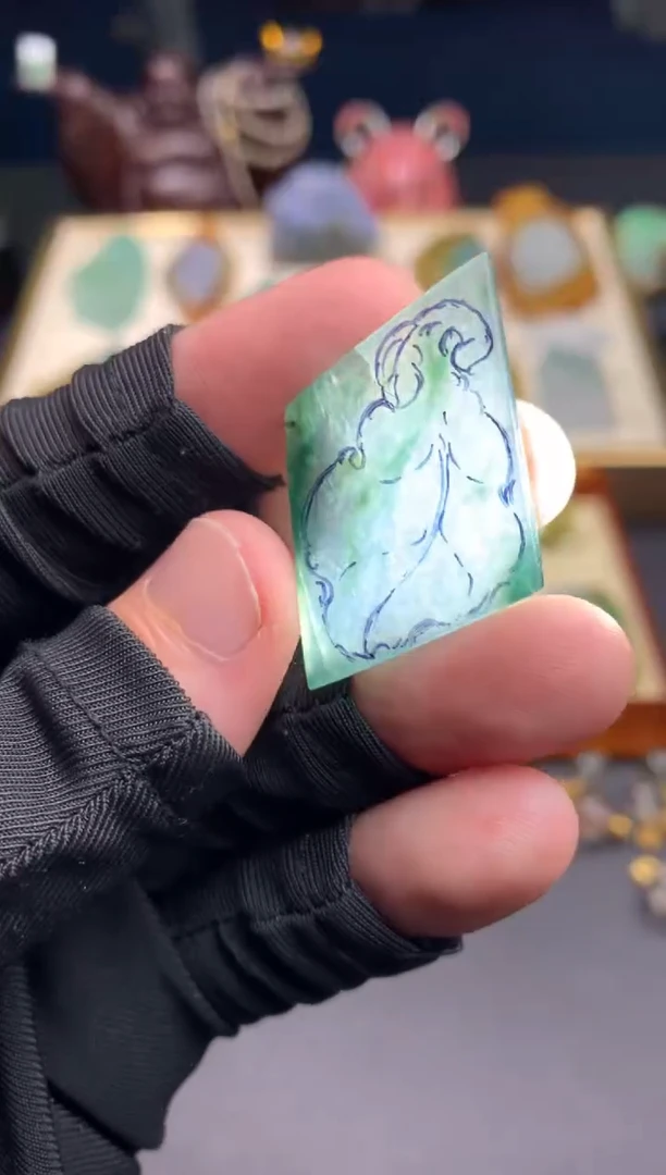 未镶嵌定制翡翠天然翡翠裸石（包工）