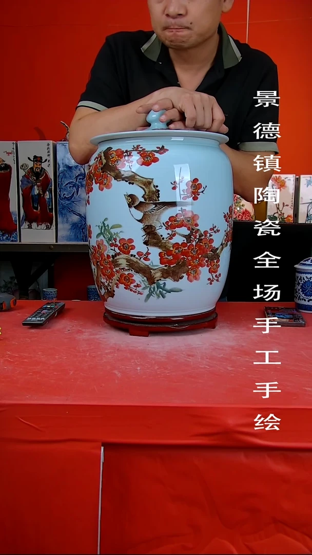 摆件景德镇陶瓷 全场手工手绘19