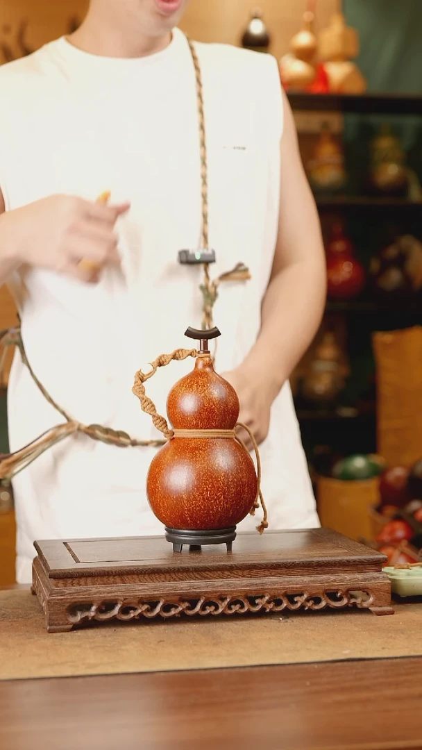 62号天然大漆精品酒葫芦一物一拍-