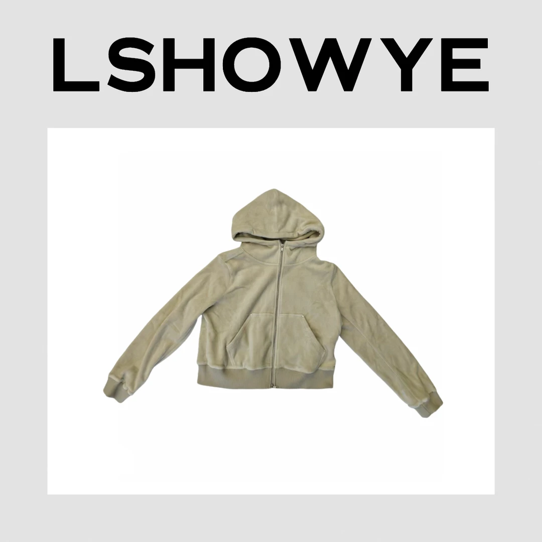 LSHOWYE｜双面绒休闲连帽外套 7686