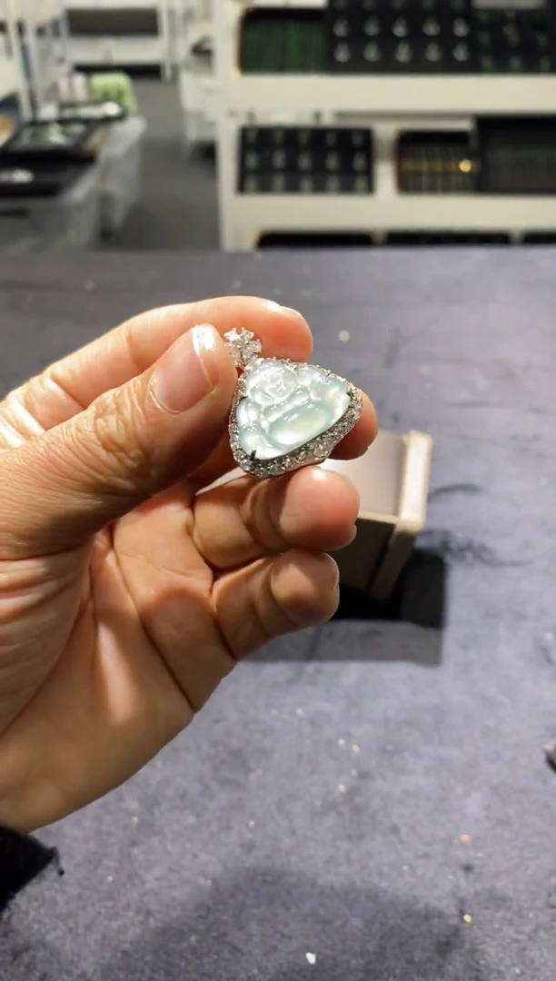 颈饰未镶嵌翡翠多样性发货不含链