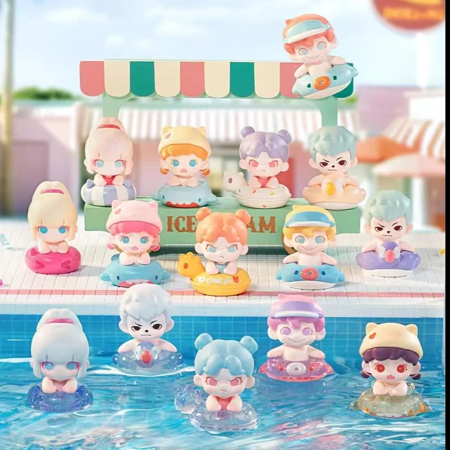 【主播代拆】TNT泳池派对萌粒盲盒