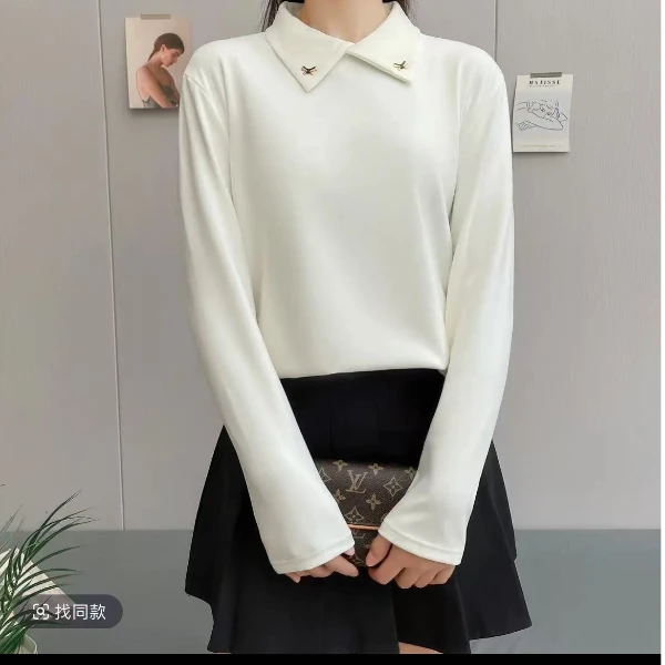 【宠粉浮力】打底衫女秋冬衬衫洋气内搭上衣 A017