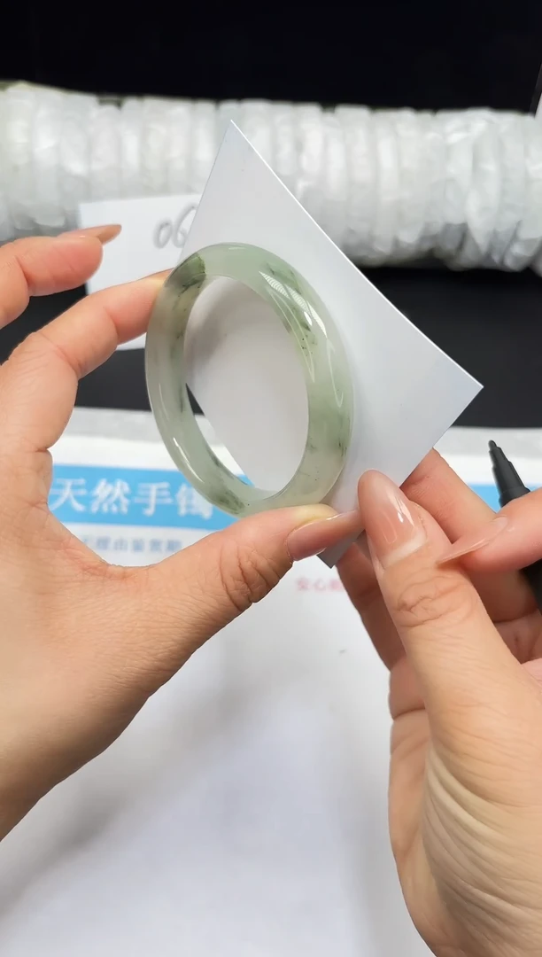 未镶嵌手镯石英质玉A42-55/56/57