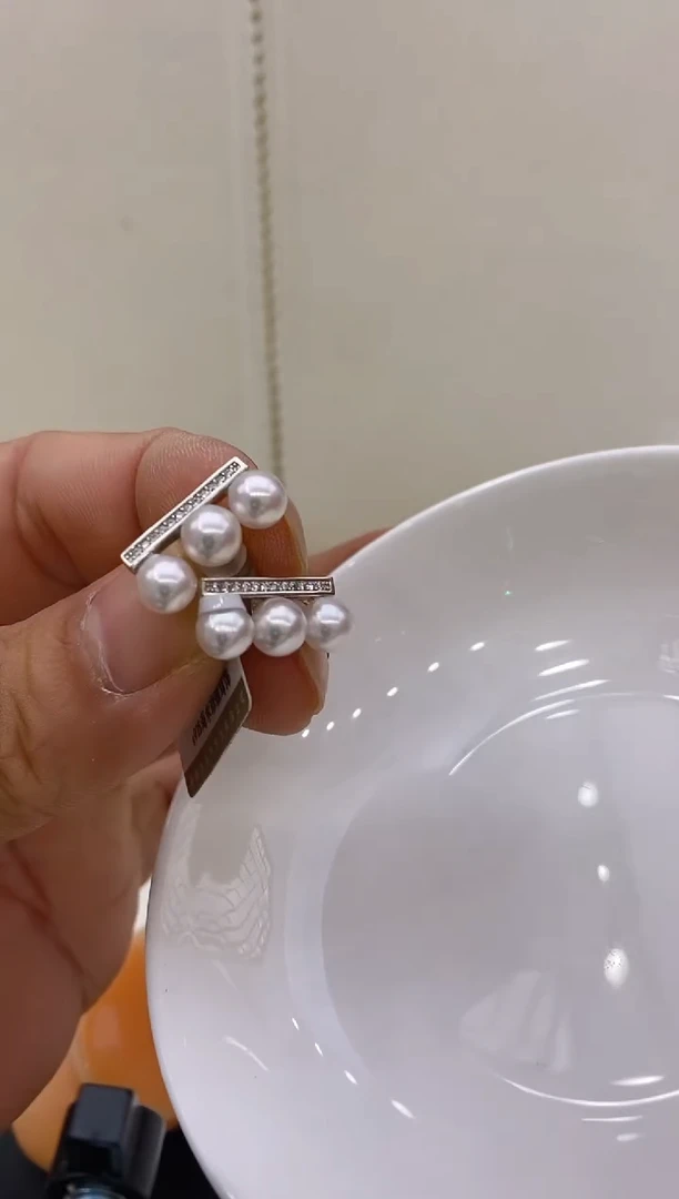 未镶嵌海水珍珠耳钉44 耳钉