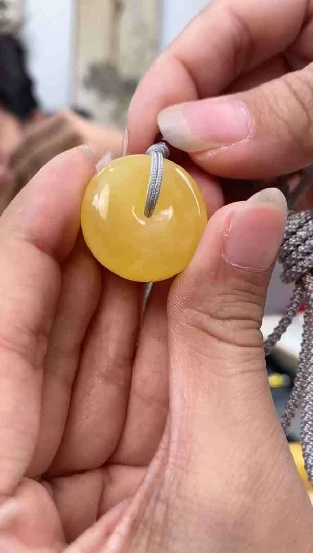 【闪购商品】蜜蜡裸石未镶嵌天然琥珀蜜蜡扣子