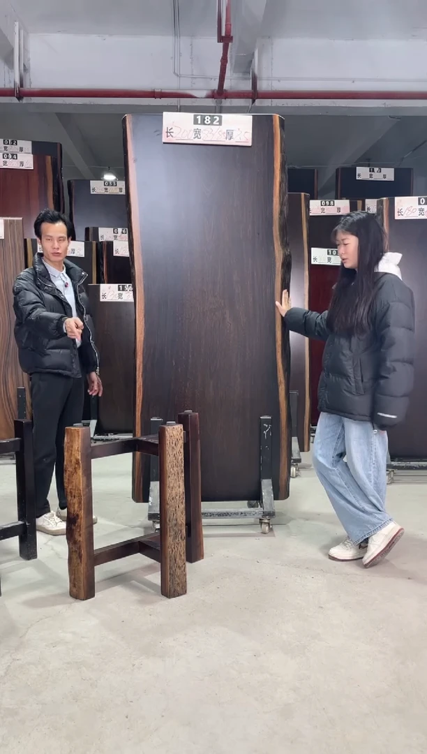 木阿****角刚果黑檀182号200*83/85*7.5