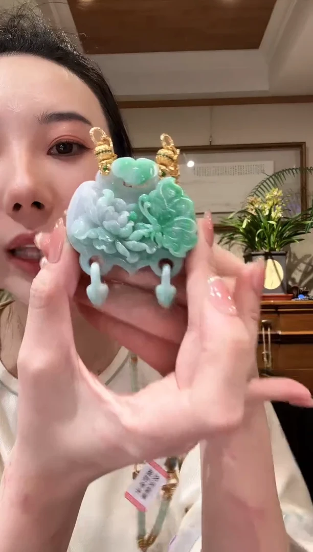 【闪购商品】翡翠颈饰未镶嵌国风