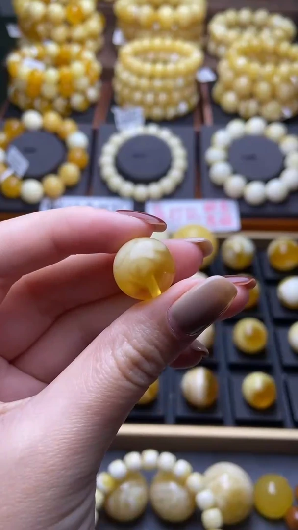 【闪购商品】琥珀裸石未镶嵌星筠珠宝优选17
