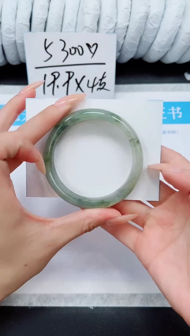 未镶嵌手镯石英质玉A219-54`55
