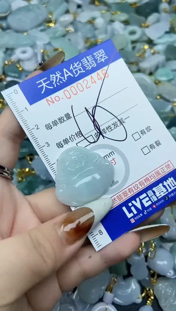 【闪购商品】翡翠颈饰未镶嵌天然A货翡翠