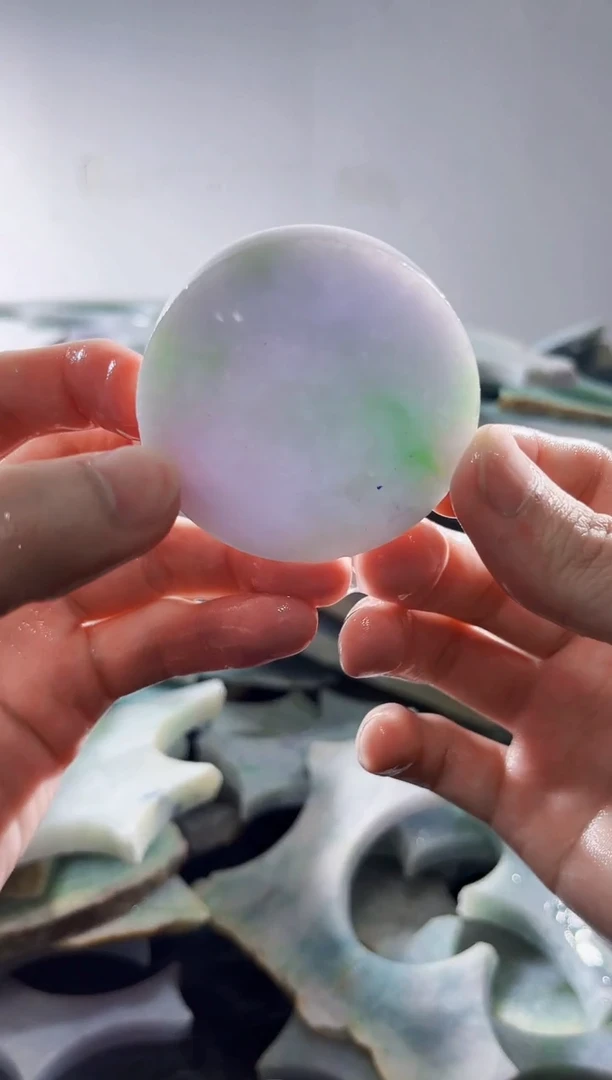 裸石翡翠缅甸翡翠A货文651