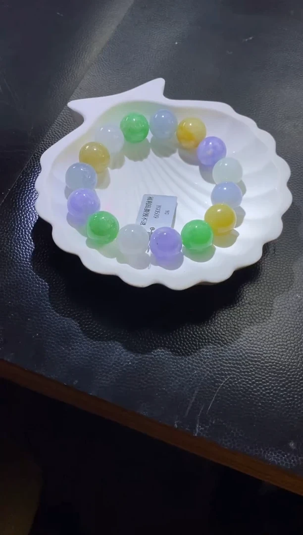 未镶嵌手串翡翠12mm多宝手串