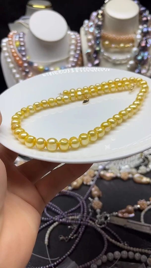 颈饰未镶嵌淡水珍珠多人