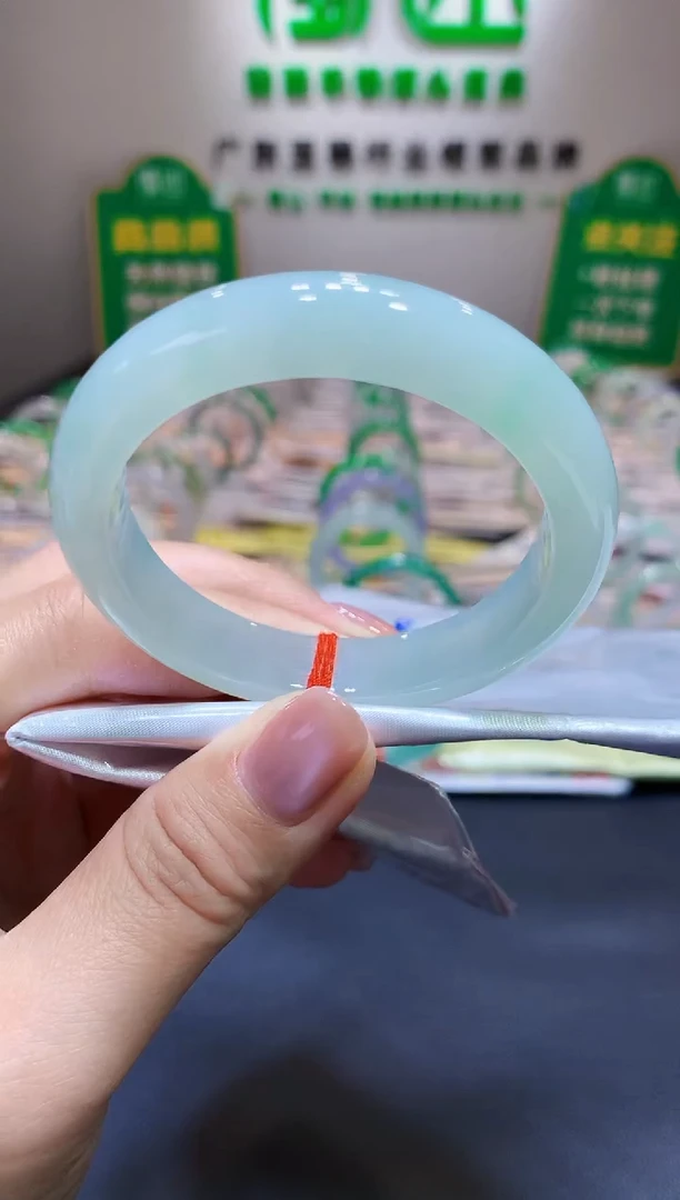 未镶嵌手镯翡翠x23天然缅甸翡翠A货（正圈）51.4