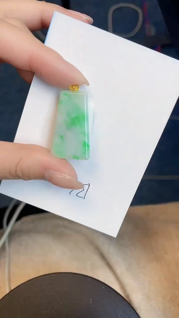 【闪购商品】翡翠颈饰18K金镶嵌00000000