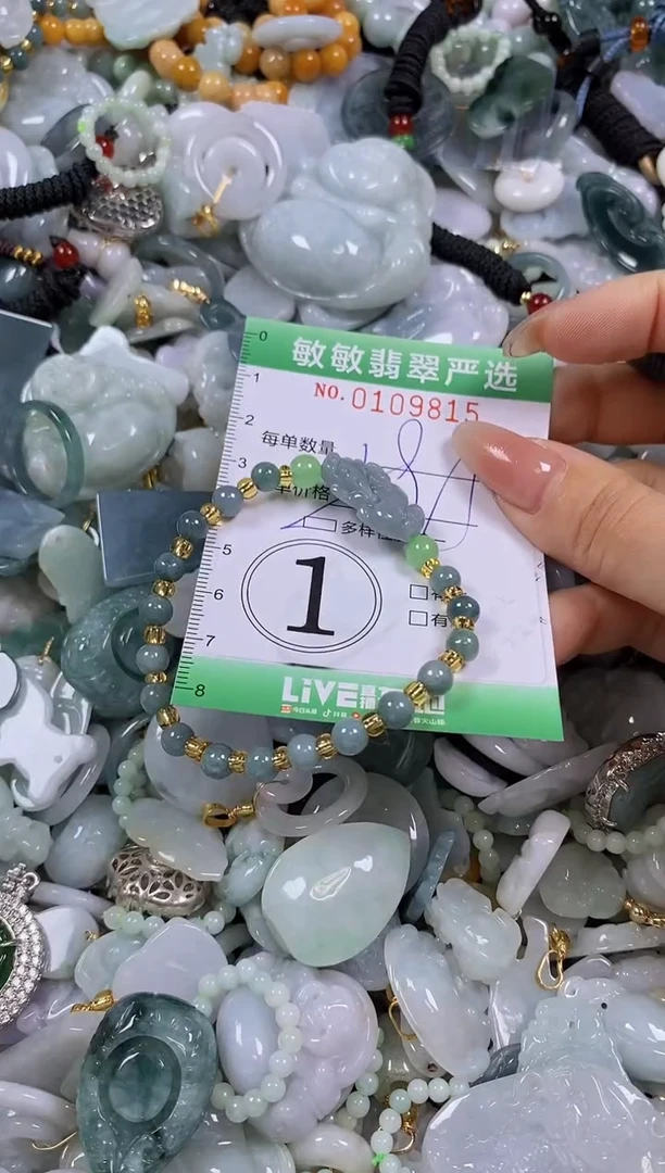 【闪购商品】翡翠颈饰未镶嵌闪购0109815多样性发其一