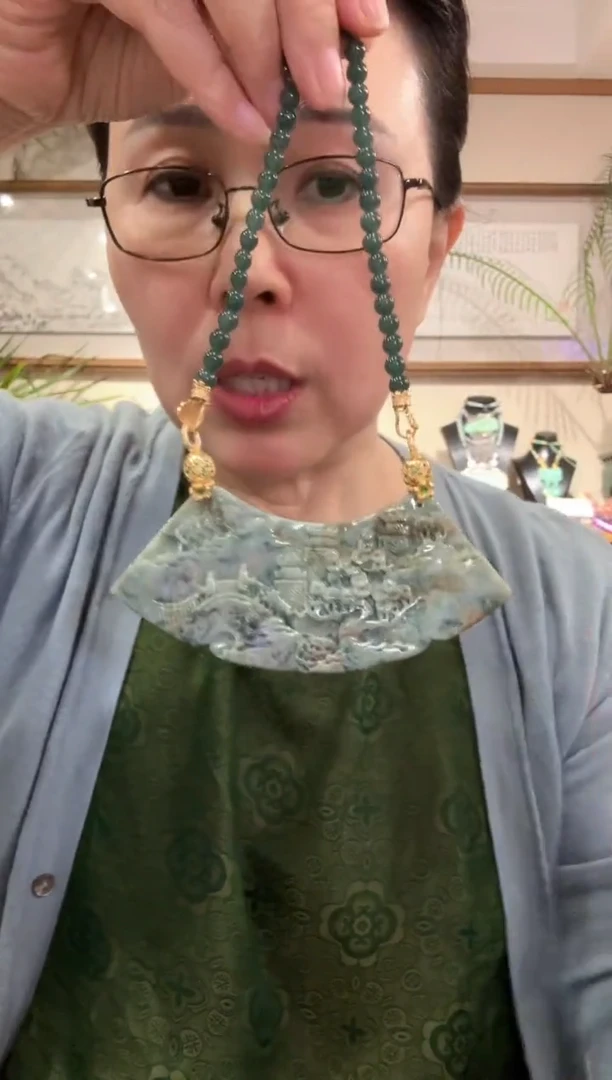 【闪购商品】翡翠颈饰未镶嵌国风