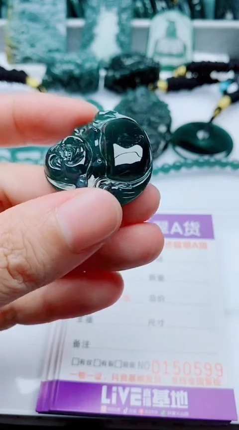 颈饰未镶嵌翡翠