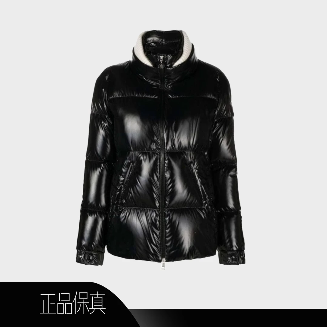 全新未使用 MONCLER 15328/带防尘衣架/黑羽绒服Vistule/3码/110