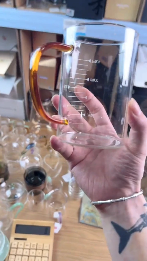福容刻度杯琥珀色