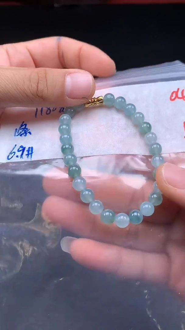 未镶嵌定制翡翠042毛货需精细抛光多样发一件珠串